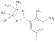 5-Fluoro-2-methyl-3-(4,4,5,5-tetramethyl-1,3,2-dioxaborolan-2-yl)aniline