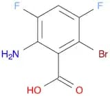 2-Amino-6-bromo-3,5-difluorobenzoic acid