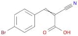 3-(4-bromophenyl)-2-cyanoprop-2-enoic acid