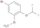 4-Bromo-1-(difluoromethoxy)-2-methoxybenzene