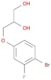 3-(4-Bromo-3-fluorophenoxy)propane-1,2-diol