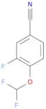 4-(Difluoromethoxy)-3-fluorobenzonitrile