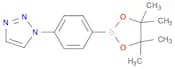 1-[4-(4,4,5,5-tetramethyl-1,3,2-dioxaborolan-2-yl)phenyl]triazole