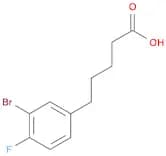 5-(3-Bromo-4-fluorophenyl)pentanoic acid