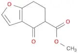 methyl 4-oxo-6,7-dihydro-5H-1-benzofuran-5-carboxylate