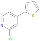2-Chloro-4-(Thiophen-2-Yl)Pyridine
