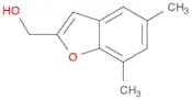 (5,7-dimethylbenzofuran-2-yl)methanol