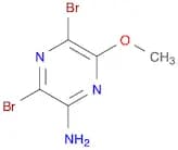 3,5-dibromo-6-methoxy-2-aminopyrazine