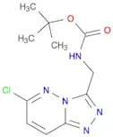 Tert-Butyl ((6-Chloro-[1,2,4]Triazolo[4,3-B]Pyridazin-3-Yl)Methyl)Carbamate