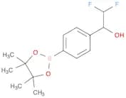 2,2-difluoro-1-[4-(tetramethyl-1,3,2-dioxaborolan-2-yl)phenyl]ethan-1-ol