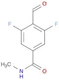 3,5-difluoro-4-formyl-N-methylbenzamide