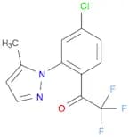 1-[4-chloro-2-(5-methyl-1H-pyrazol-1-yl)phenyl]-2,2,2-trifluoroethan-1-one