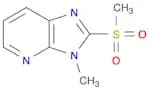 2-METHANESULFONYL-3-METHYL-3H-IMIDAZO[4,5-B]PYRIDINE