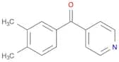 4-(3,4-dimethylbenzoyl)pyridine
