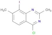 4-CHLORO-8-IODO-2,7-DIMETHYLQUINAZOLINE