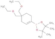 2-(4,4-bis(Ethoxymethyl)cyclohex-1-en-1-yl)-4,4,5,5-tetramethyl-1,3,2-dioxaborolane