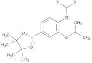 2-(4-(difluoromethoxy)-3-isopropoxyphenyl)-4,4,5,5-tetramethyl-1,3,2-dioxaborolane