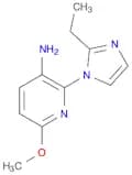 2-(2-ethyl-1H-imidazol-1-yl)-6-methoxypyridin-3-amine