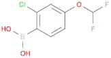 (2-Chloro-4-(difluoromethoxy)phenyl)boronic acid