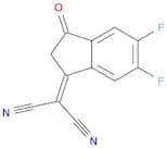 2-(5,6-Difluoro-3-oxo-2,3-dihydro-1H-inden-1-ylidene)malononitrile