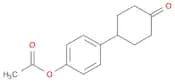 4-(4-Oxocyclohexyl)phenyl acetate
