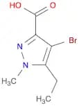4-Bromo-5-ethyl-1-methyl-1H-pyrazole-3-carboxylic acid