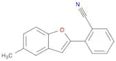 2-(5-methylbenzofuran-2-yl)benzonitrile