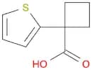 1-(Thiophen-2-yl)cyclobutanecarboxylic acid