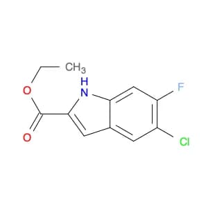 Ethyl 5-Chloro-6-Fluoro-1H-Indole-2-Carboxylate