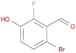 6-Bromo-2-fluoro-3-hydroxybenzaldehyde