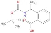 2-(1-((tert-Butoxycarbonyl)amino)ethyl)benzoic acid