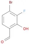 4-Bromo-3-fluoro-2-hydroxy-benzaldehyde