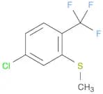 4-Chloro-2-methylsulfanyl-1-(trifluoromethyl)benzene
