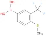 (4-(Methylthio)-3-(trifluoromethyl)phenyl)boronic acid