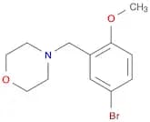 4-[(5-Bromo-2-methoxyphenyl)methyl]morpholine
