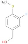 [3-fluoro-4-(methylsulfanyl)phenyl]methanol
