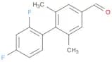 2',4'-difluoro-2,6-dimethyl-[1,1'-biphenyl]-4-carbaldehyde