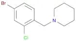 1-(4-Bromo-2-chlorophenyl)methyl piperidine
