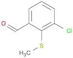 3-Chloro-2-(methylthio)benzaldehyde