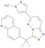 6-[Difluoro[6-(1-methyl-1H-pyrazol-4-yl)-1,2,4-triazolo[4,3-b]pyridazin-3-yl]methyl]quinoline