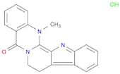 8,14-dihydro-14-methyl-indolo[2',3':3,4]pyrido[2,1-b]quinazolin-5(7H)-one,monohydrochloride