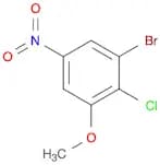 3-Bromo-2-chloro-5-nitroanisole