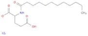 L-Glutamic acid, N-(1-oxododecyl)-, monosodium salt