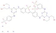 Benzenesulfonic acid,2,2'-(1,2-ethenediyl)bis[5-[[4-[bis(2-hydroxyethyl)amino]-6-[(4-sulfophenyl)a…