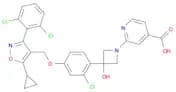 2-[3-[2-Chloro-4-[[5-cyclopropyl-3-(2,6-dichlorophenyl)-4-isoxazolyl]methoxy]phenyl]-3-hydroxy-1-a…