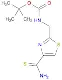 tert-Butyl n-[(4-carbamothioyl-1,3-thiazol-2-yl)methyl]carbamate