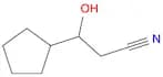 3-Cyclopentyl-3-hydroxypropanenitrile