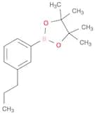 4,4,5,5-Tetramethyl-2-(3-propylphenyl)-1,3,2-dioxaborolane