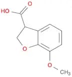 7-methoxy-2,3-dihydro-1-benzofuran-3-carboxylic acid