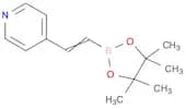4-[(E)-2-(Tetramethyl-1,3,2-dioxaborolan-2-yl)ethenyl]pyridine